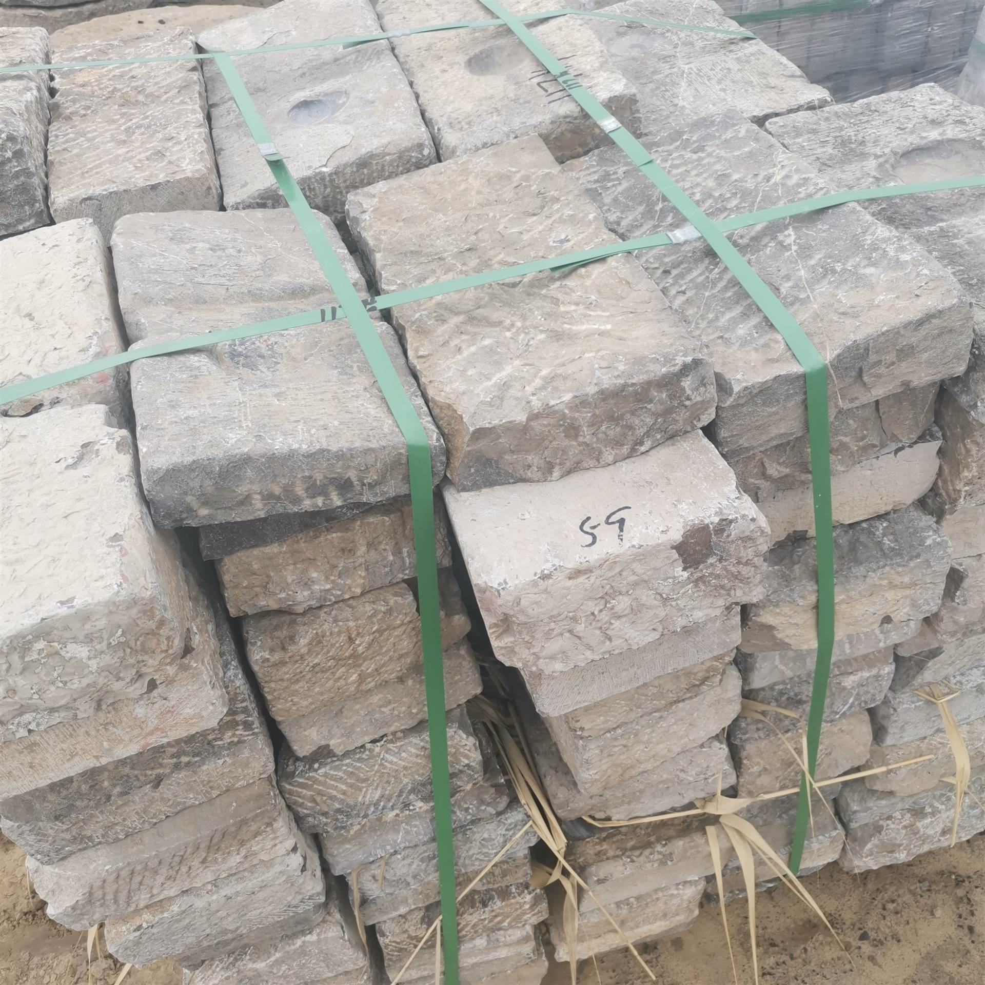 景区公园铺地旧门枕石切片农村老锤布石湖南地区电话报价