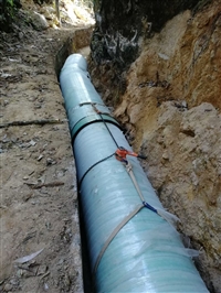 玻璃钢雨水排水管道 玻璃钢地埋缠绕管 玻璃钢市政排污道 腾跃厂家定制