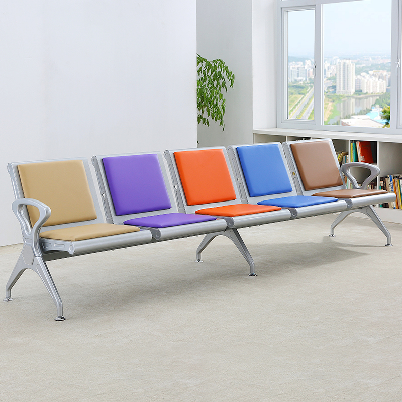 排椅三人位休息连排机场公共椅子候诊不锈钢车站候车等候椅长椅