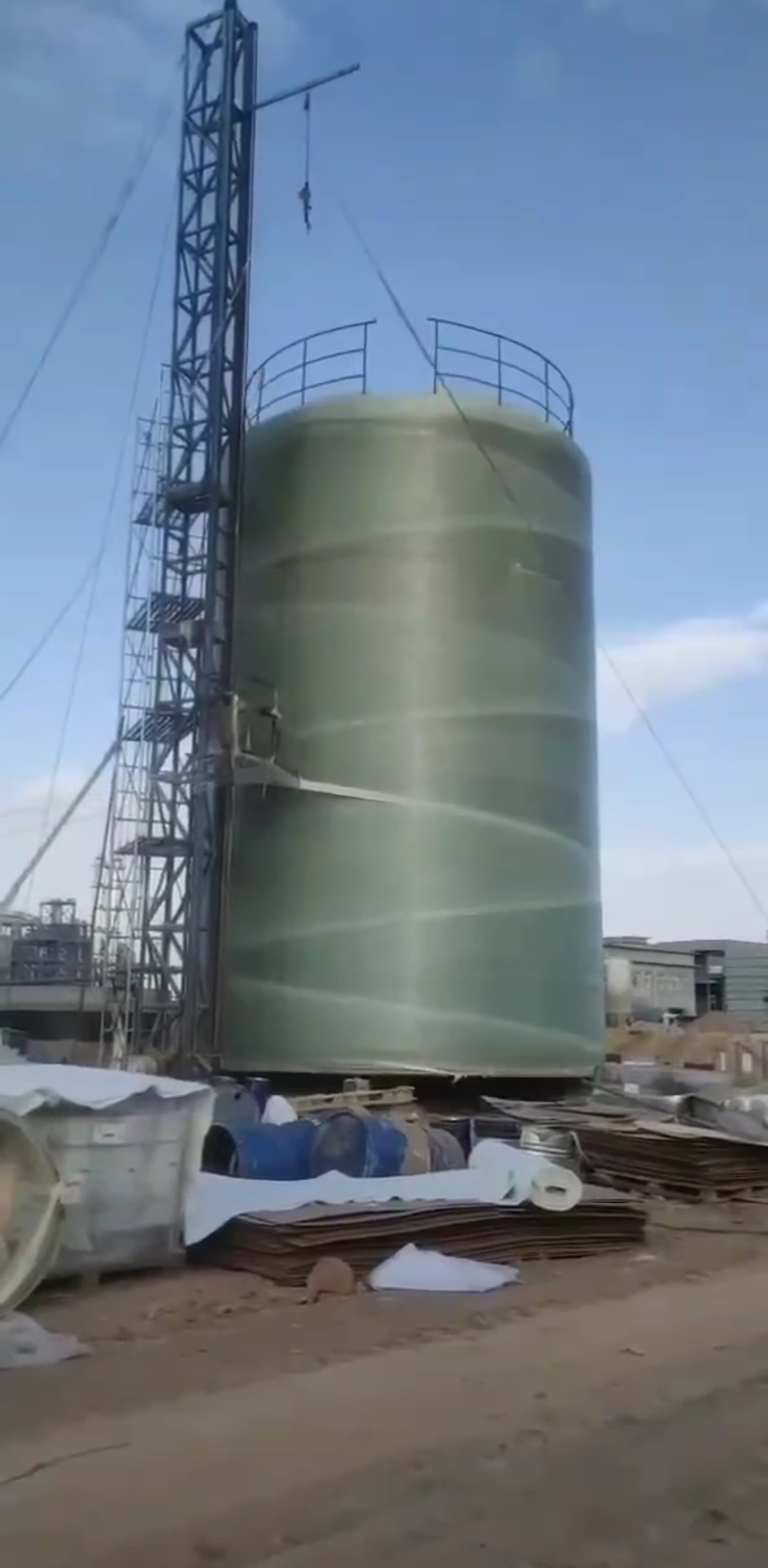 玻璃钢化工储罐 酸碱罐 发酵罐  卧式储罐 地埋式储罐 玻璃钢容器储罐维修