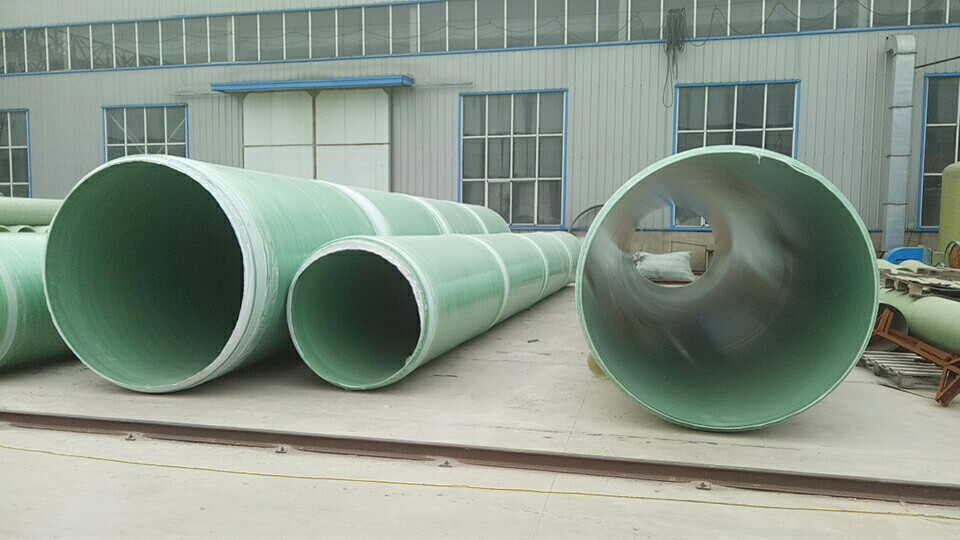 腾跃 玻璃钢复合管道 地埋缠绕夹砂管 排水管道厂家 夹砂管厂家定制
