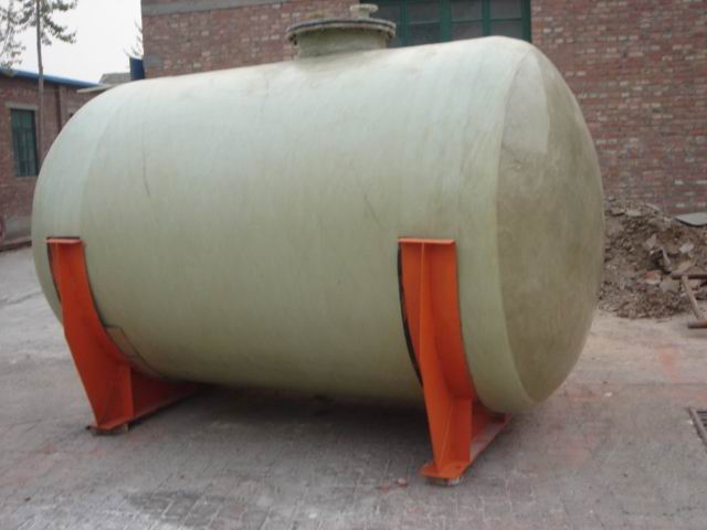 玻璃钢卧式储罐 玻璃钢缠绕储蓄水罐 水窖 雨水收集池 腾跃环保维修罐