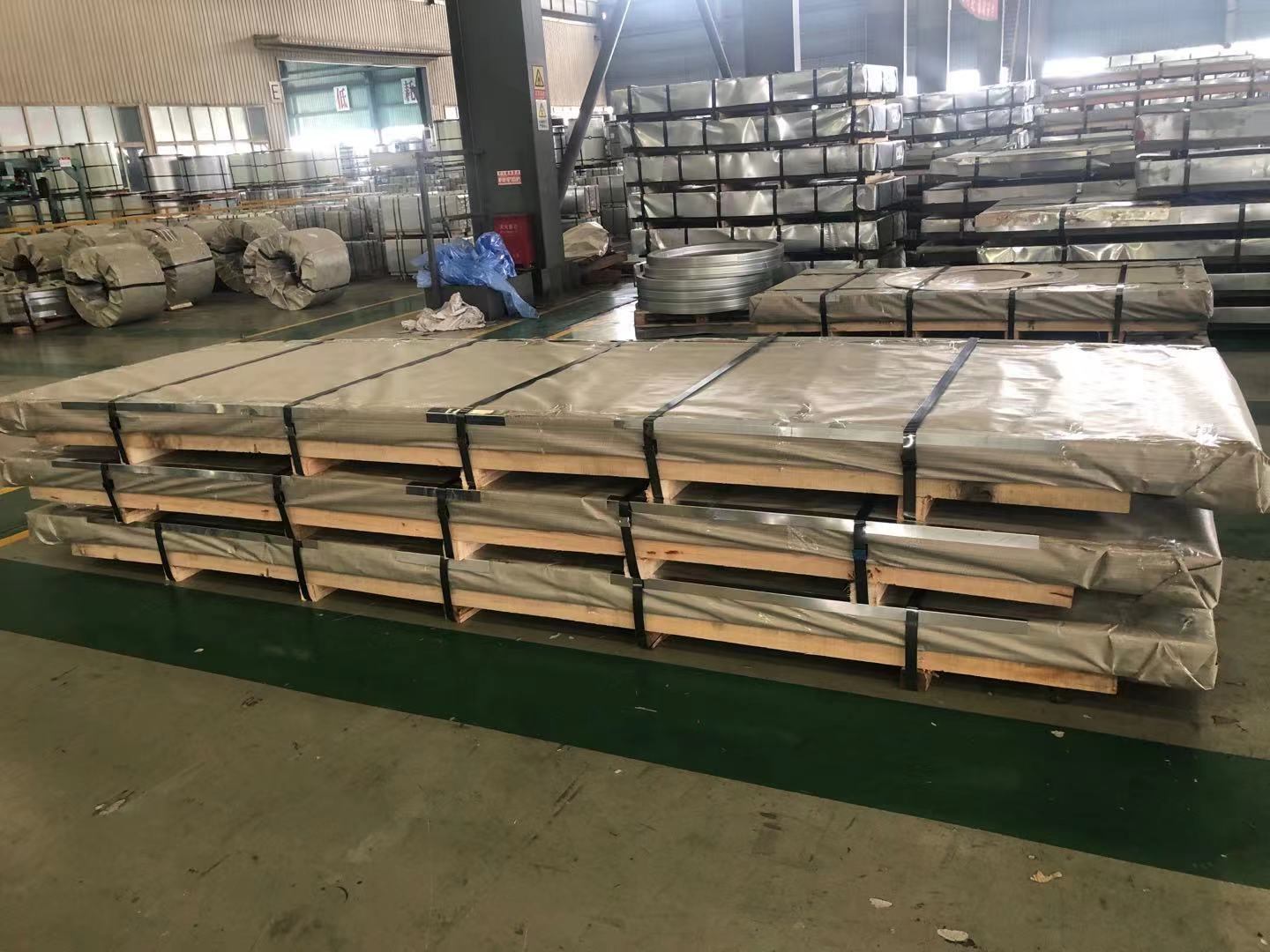 唐钢镀铝硅板耐高温烤箱镀铝板热水器内胆用镀铝硅钢板