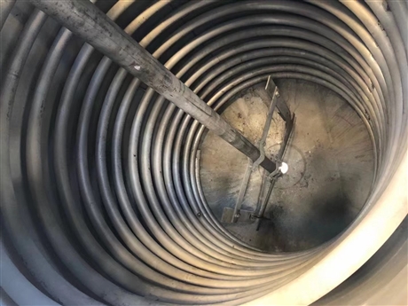 二手不锈钢内盘管反应釜