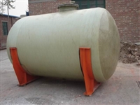 玻璃钢卧式储罐 玻璃钢缠绕储蓄水罐 水窖 雨水收集池 腾跃环保维修罐