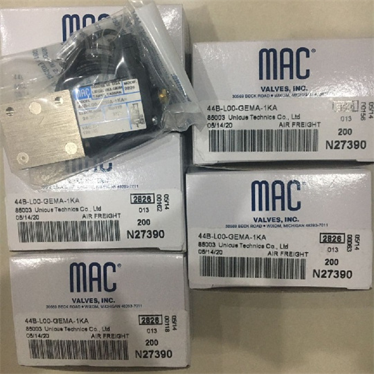 MAC电磁阀技术参数411A-DOA-DM-DDAA-1BA
