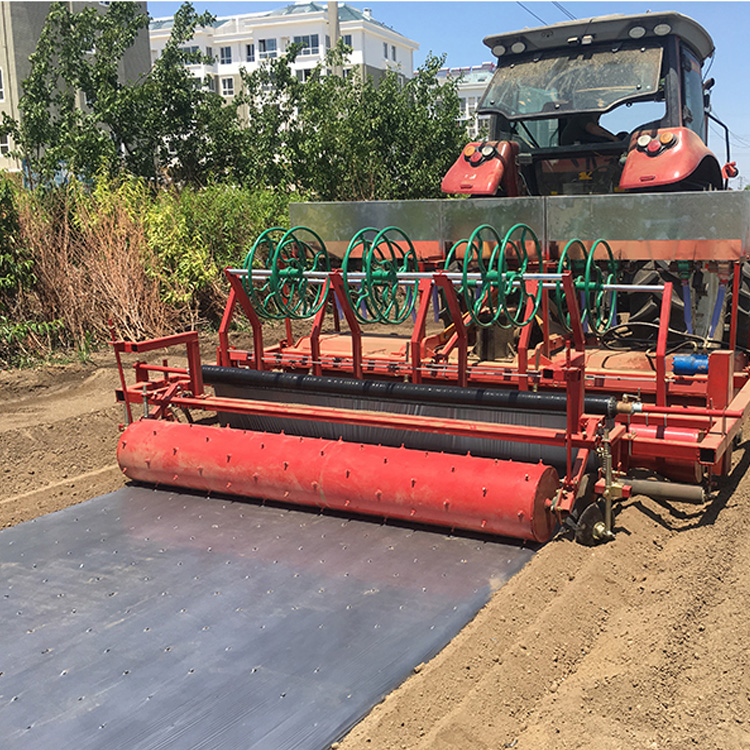 蔬菜起垄覆膜一体机农用起垄开沟覆膜一体机多功能农用耕地机
