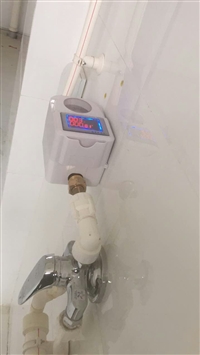 澡堂淋浴插卡冷热水表 智能ic卡水控机 水控机与电磁阀一体机 计时计量水表洗澡刷卡水控器