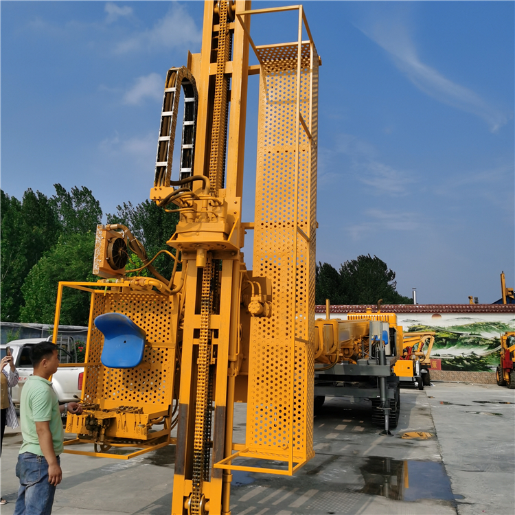 15米履带式护坡钻机 10米20米护坡打桩机 基坑护坡锚固钻机