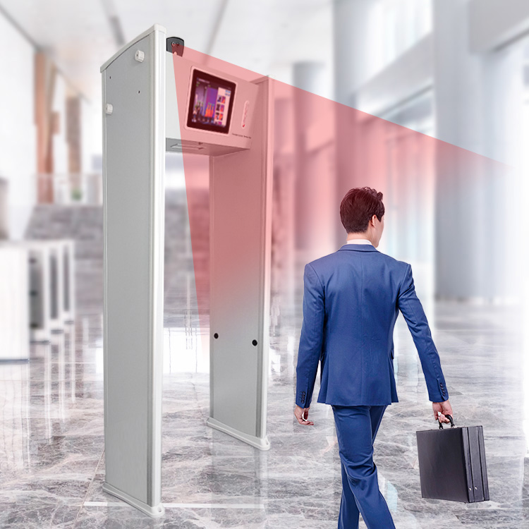 感应测温门 地铁感应红外测温门价格 智能感应人体测温门厂家