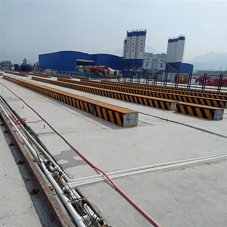 桥梁喷淋养护设备桥梁预制台座喷淋设备采用plc电路控制