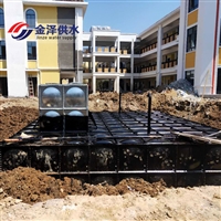 河南洛阳 地埋式箱泵一体化 厂家采用复合材料