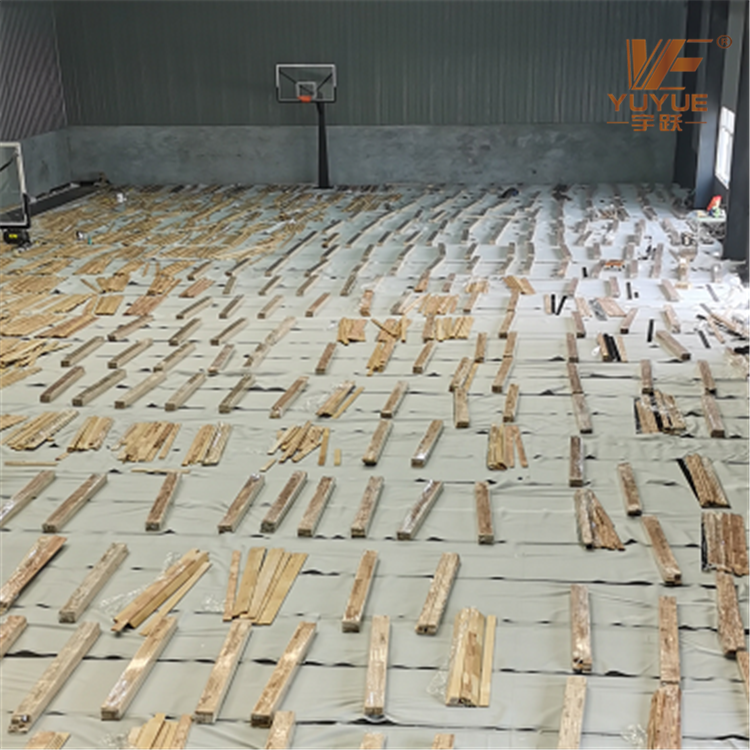 常州篮球馆木地板 体育枫桦木地板板材厂家