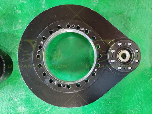 m回转中心直径:315mm带适配法兰总高:90mm齿间隙≤0.