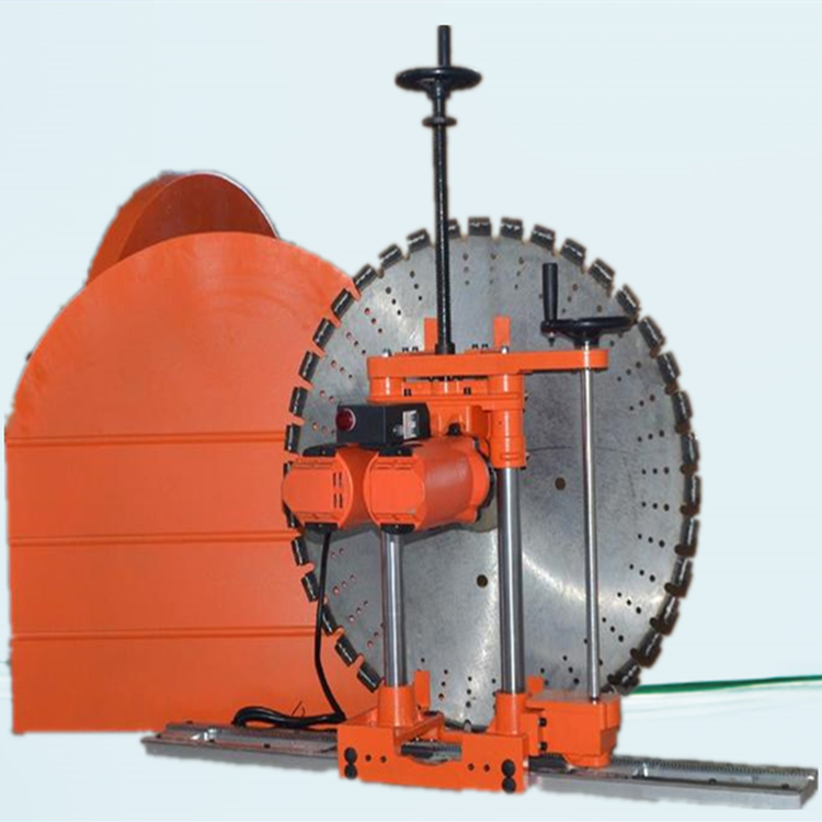 电动轨道切墙机 水泥墙面切割机 鼎诚钢筋混凝土切墙机