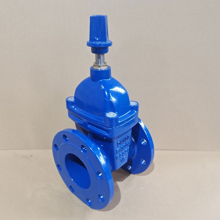 河北德标法兰软密封闸阀z45x-16q(重型 )球墨铸铁明杆软密