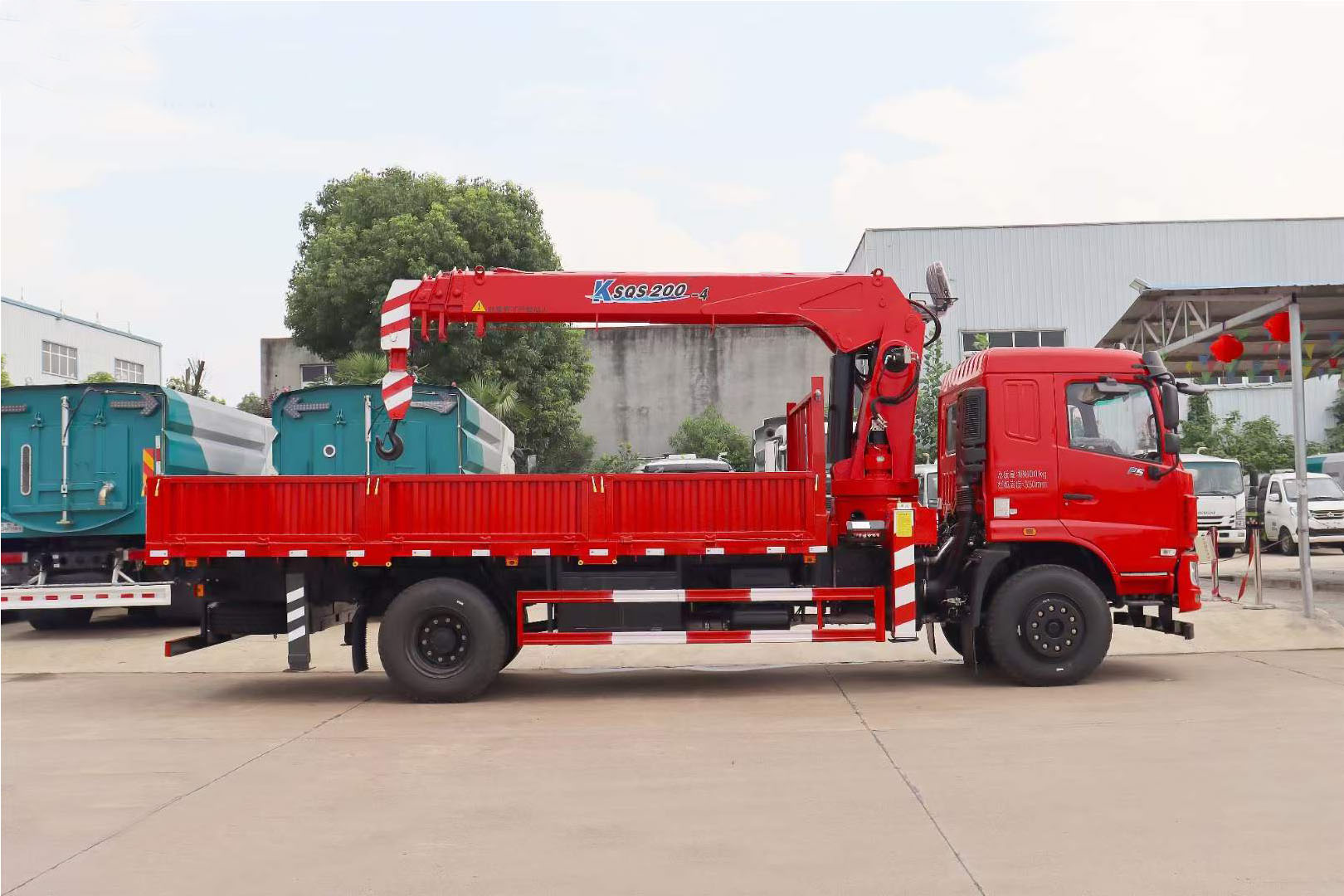 8吨随车吊 东风单桥随车吊 国六随车吊 现车价美 可全国送车