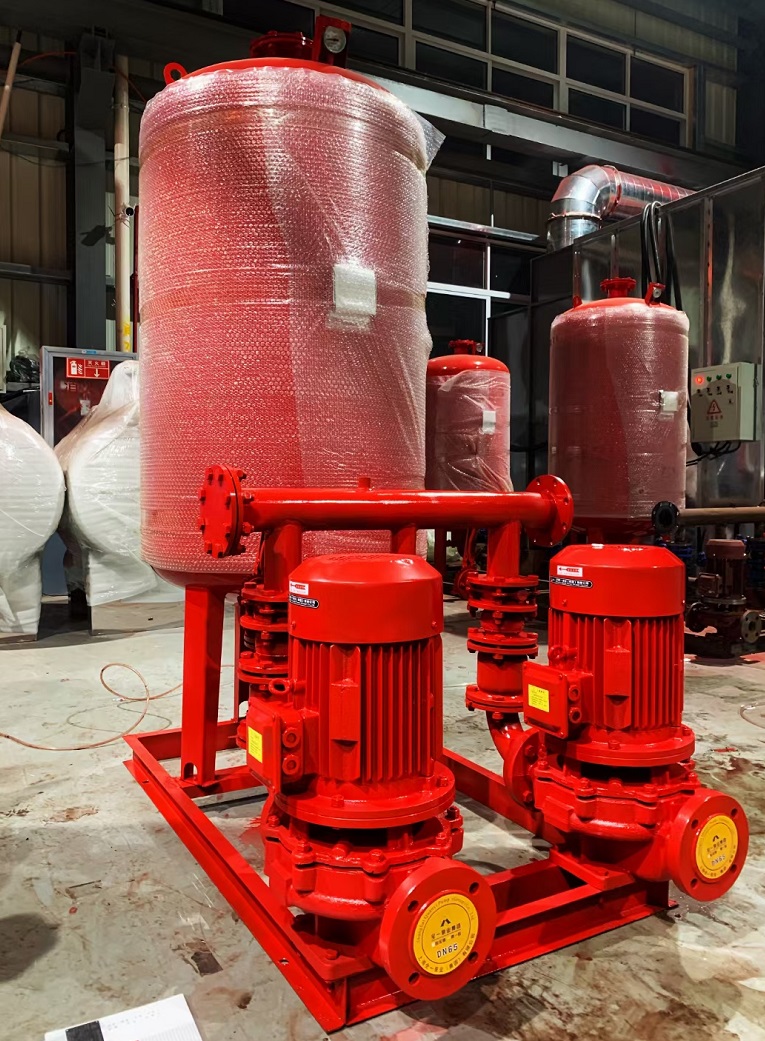立式消防水泵厂家销售XBD7.0/20-100L立式喷淋泵电机功率
