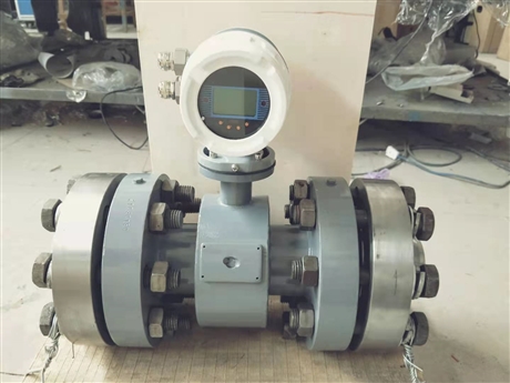 供應(yīng)四川含泥漿液高壓流量計HLLD-DN100法蘭型高壓電磁流量計