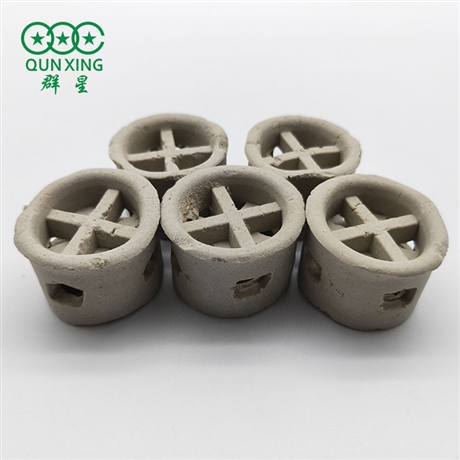 萍乡群星 厂家供应陶瓷十字环 干燥塔 吸收塔用支撑填料