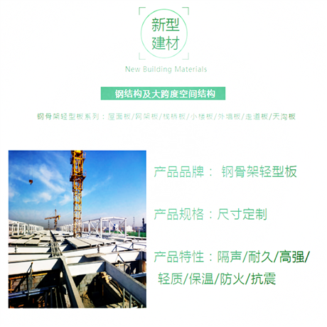 钢边框保温隔热轻型板 神博WM-D6015-100预制板定做