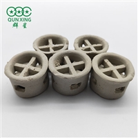 萍乡群星 厂家供应陶瓷十字环 干燥塔 吸收塔用支撑填料