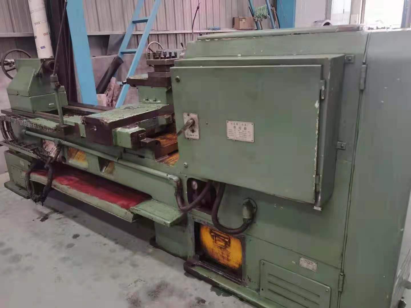 机械厂急售二手大连二机cw6280cx1.5米马鞍车床二手卧车二手车床