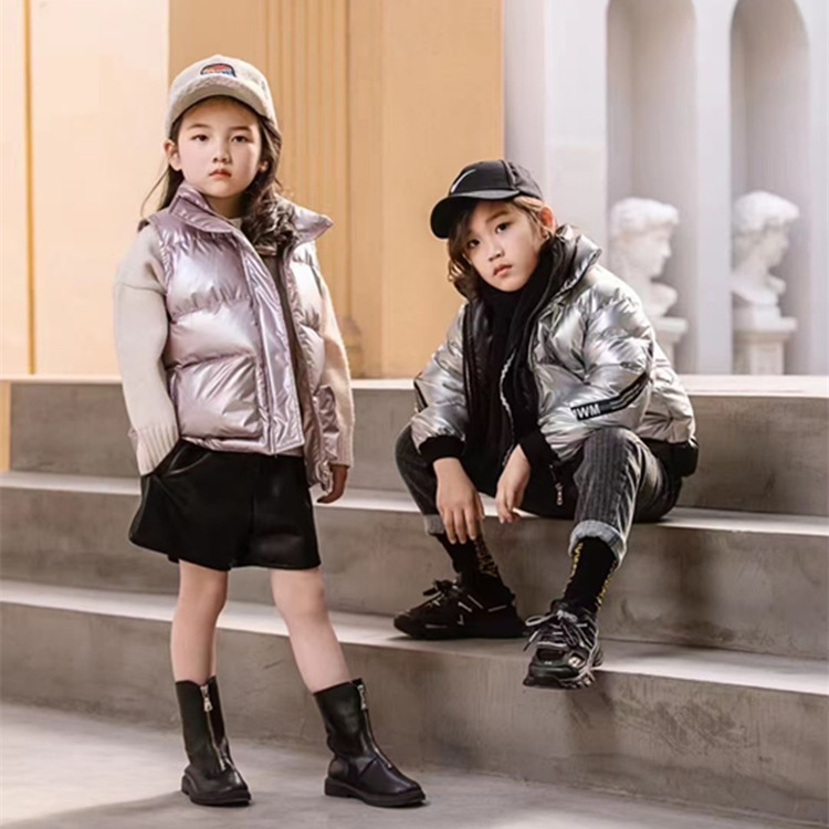 卡拉美品牌童装棉麻时尚韩版系列品牌童装羽绒服广州童装货源