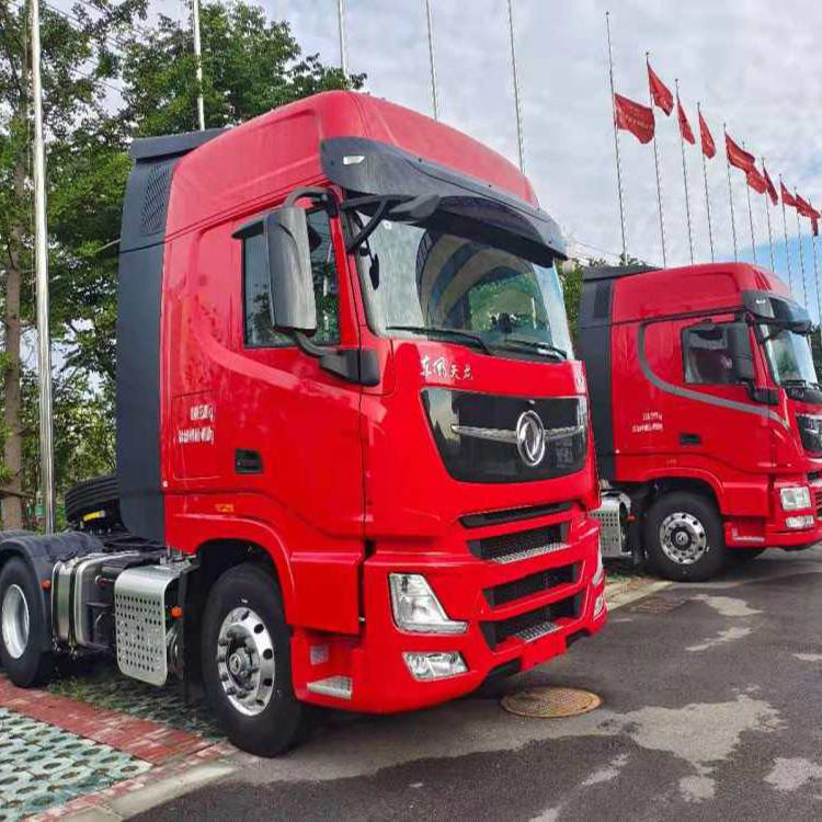 东风天龙旗舰版牵引车报价东风天龙旗舰版520马力牵引车大量出售
