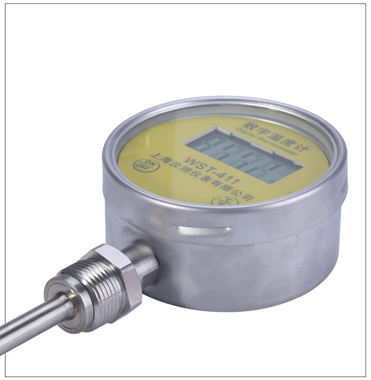 数字双金属温度表ws411数显温度计水温反应釜电子工业测温仪