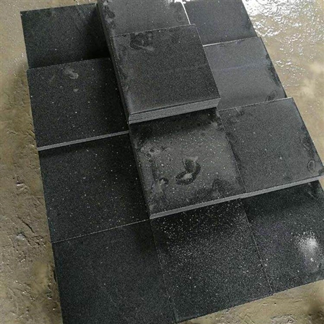 山西芝麻黑机切面芝麻黑大理石芝麻黑火烧板