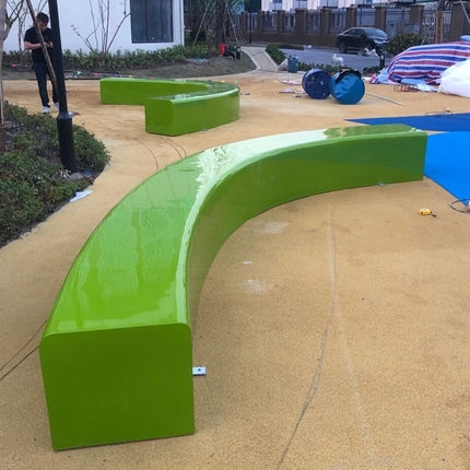 树池座椅 玻璃钢树池座椅 户外休闲坐凳座椅  来图来样加工制作 腾跃环保 