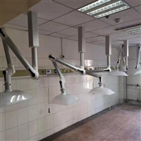 北京抽气罩 艾灸排烟万向排烟罩 实验室废气提取 铝合金万向吸气罩