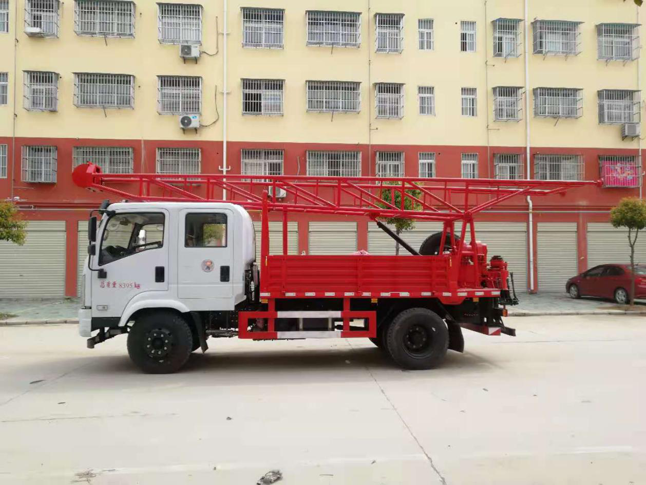 东风华神165马力国六钻机车