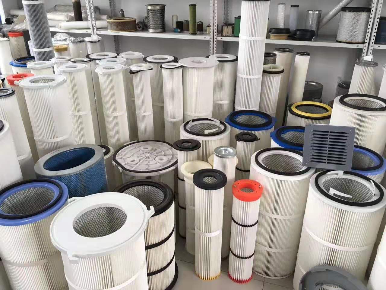 滤筒除尘器滤筒 防静电除尘滤芯 工业除尘滤筒 支持定制