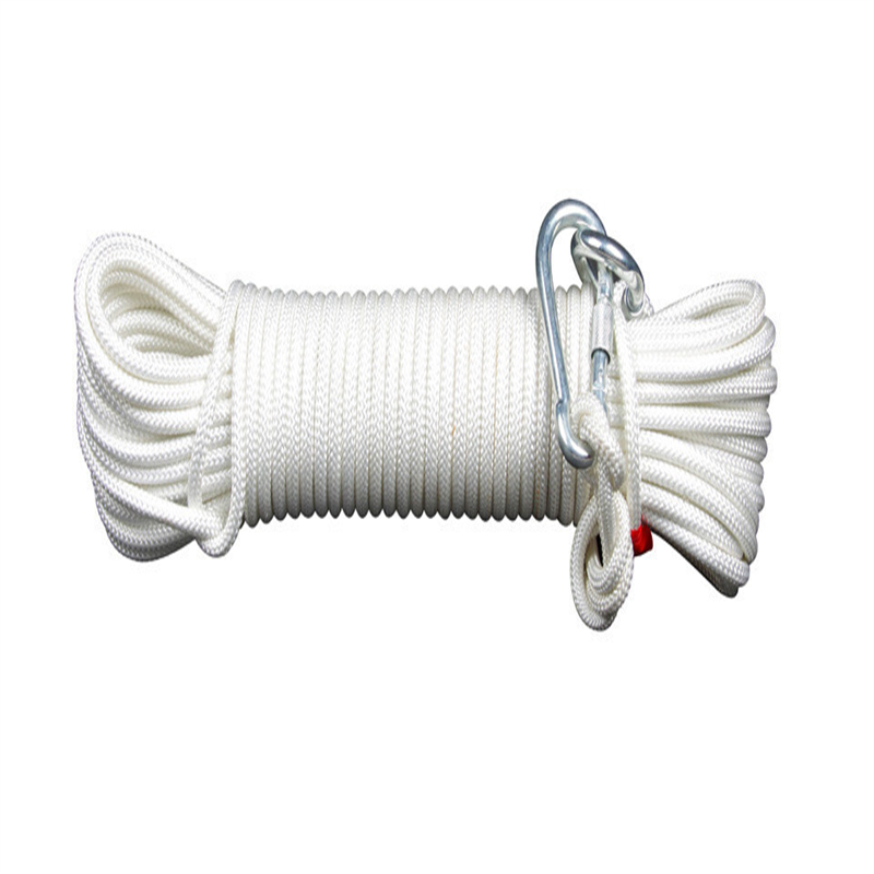 8mm火灾逃生绳防汛救援绳索安全绳钢丝绳芯高楼自救消防绳