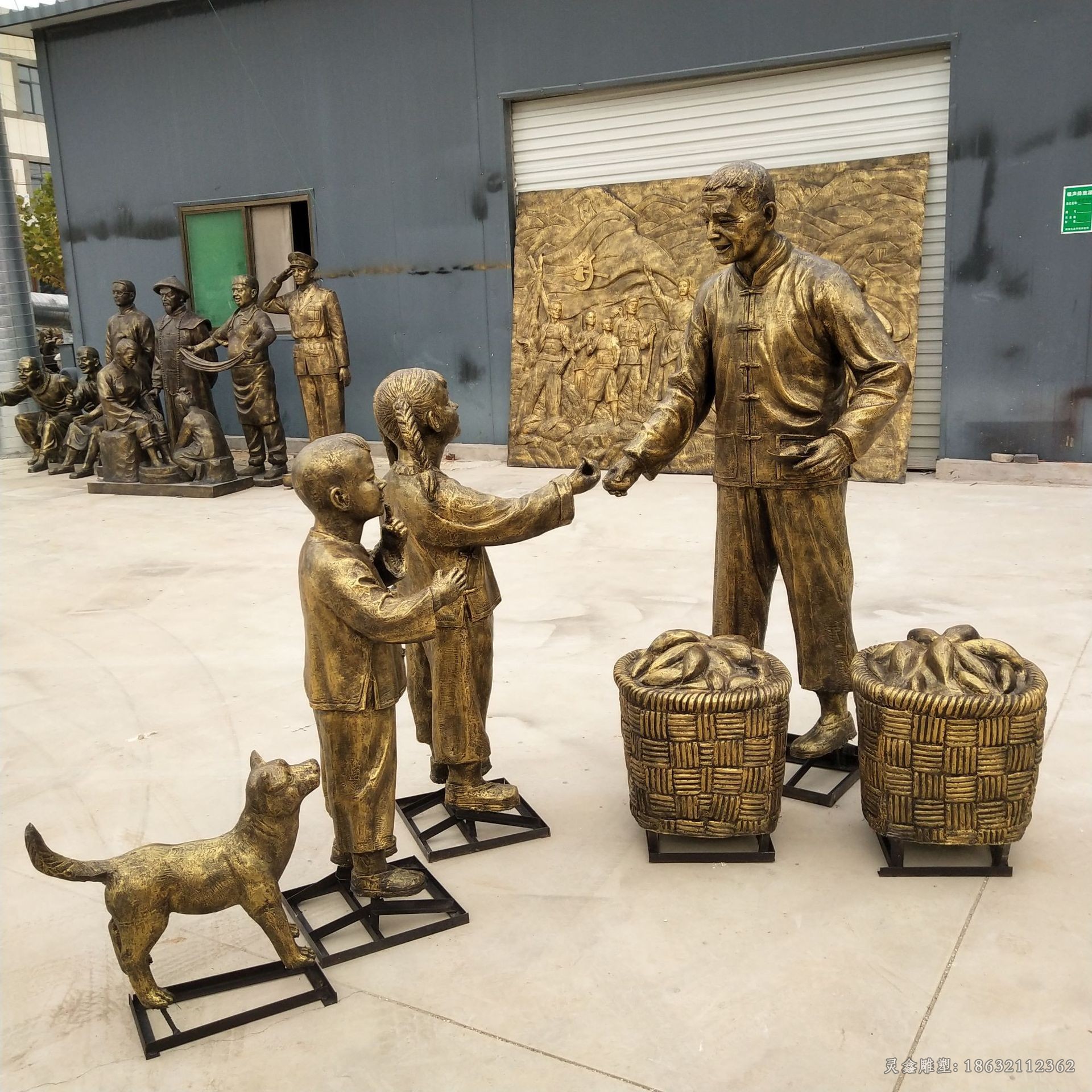 河北灵鑫园林雕塑工程有限公司 医院雕塑 