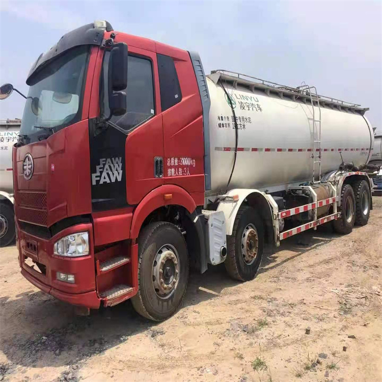 二手国五干粉砂浆罐车