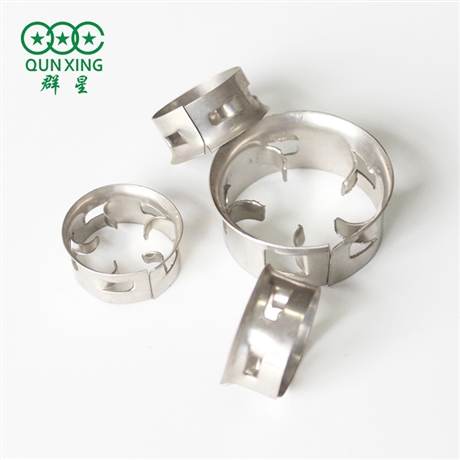 萍乡群星 不锈钢金属阶梯环填料 化工散堆填料 金属阶梯环