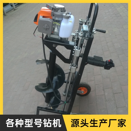 雙輪植樹挖坑機(jī) 山坡打樹穴 栽桿打樁孔適用地型多
