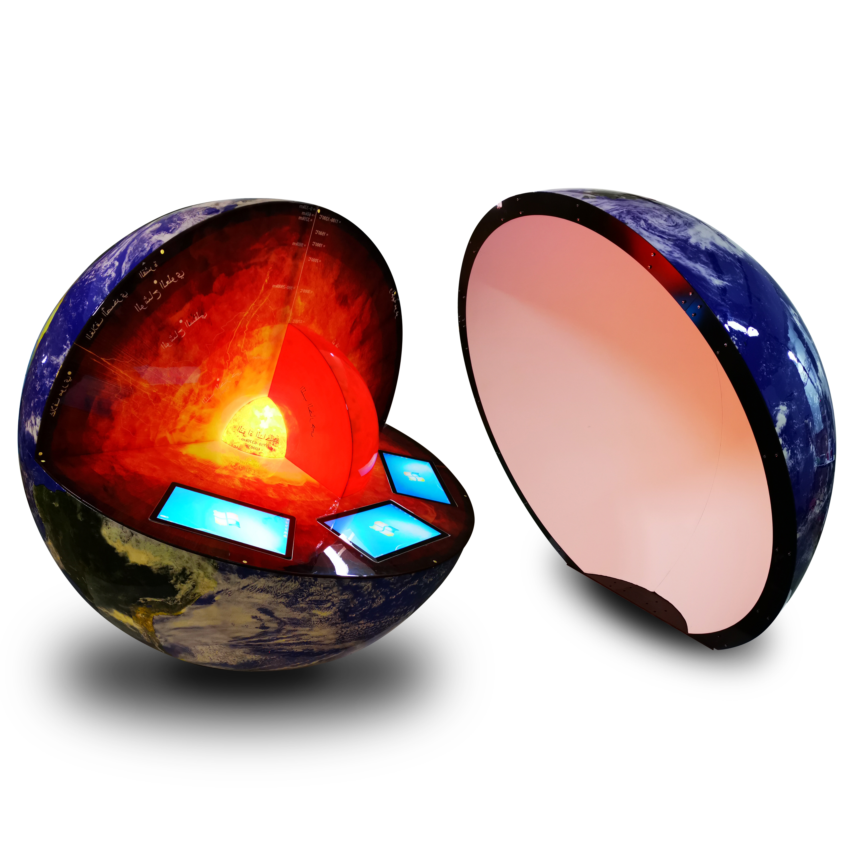 地球地质构造模型深圳地球模型厂家