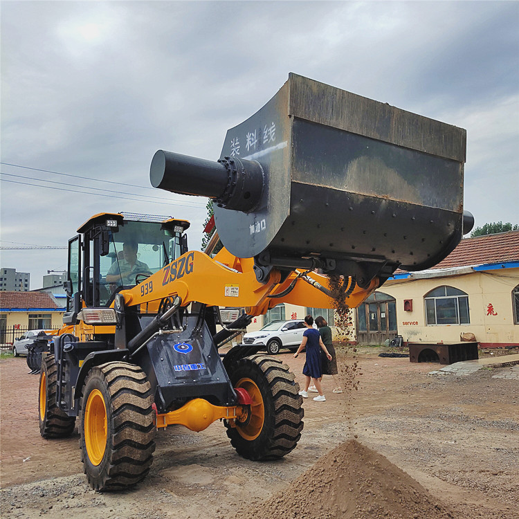 卸料的优势,又可以利用强制式混凝土搅拌机的拌合功能一台机械即可