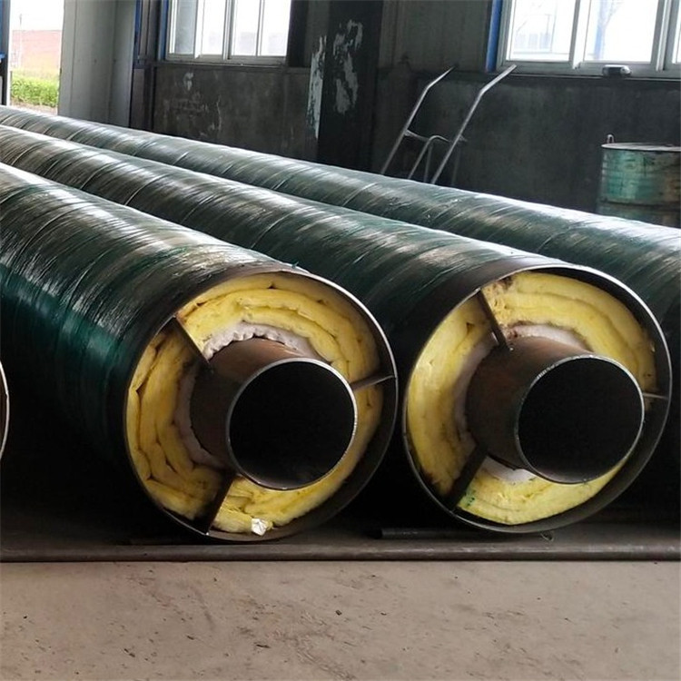 内滑动钢套钢保温管直埋保温钢管一吨价格洲际管道