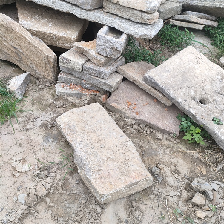 青石脚踏老石板民间旧石板古建筑装饰老石条