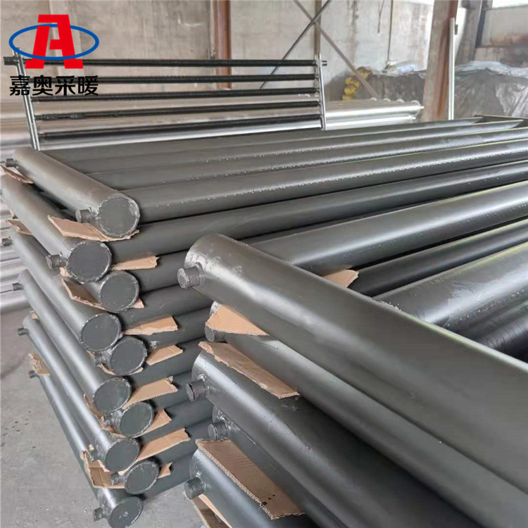 嘉奥 D133-4-3园艺散热器 D133*3000*4光排管散热器进出口