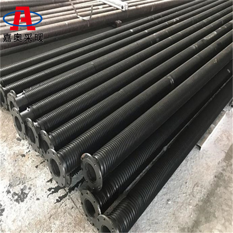 嘉奥 大棚翅片管散热器 钢制高频焊翅片散热器