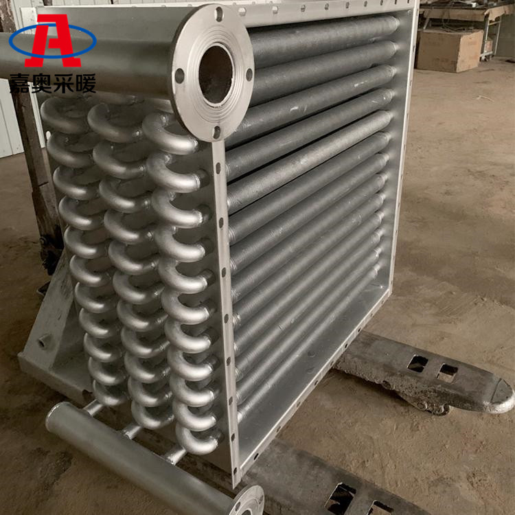 嘉奥 工业翅片管暖气片 钢管铝翅片散热器