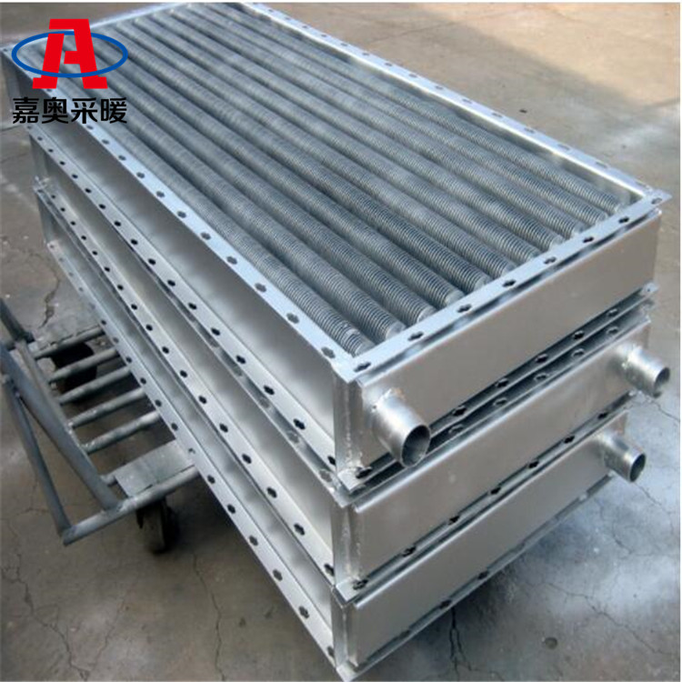 嘉奥 苗圃用翅片管暖气片 钢制翅片管散热器dn25
