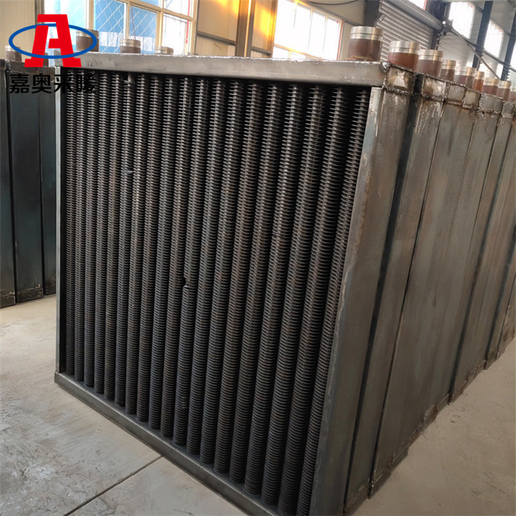 嘉奥 高频翅片管暖气片 钢制翅片管散热器型号