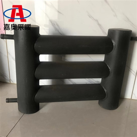 嘉奥 光面管散热器图纸 热水光排管暖气片d133-2500-5